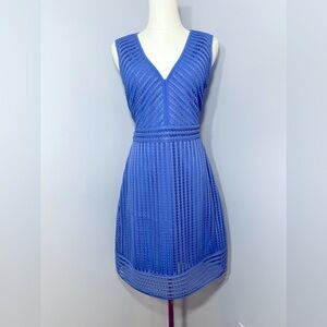 NWT J.Crew Factory Striped Eyelet Dress